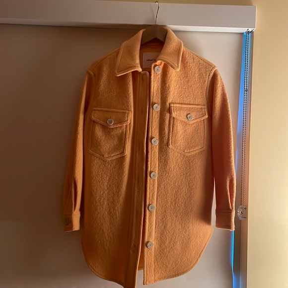NWOT Aritzia Wilfred free Ganni shirt jacket - Picture 1 of 6